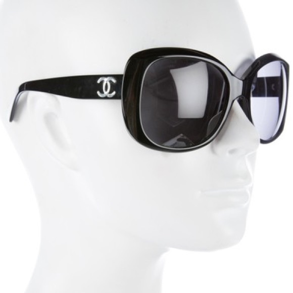 CHANEL CC Logo Polarized Sunglasses 5183 Black - Picture 14 of 15